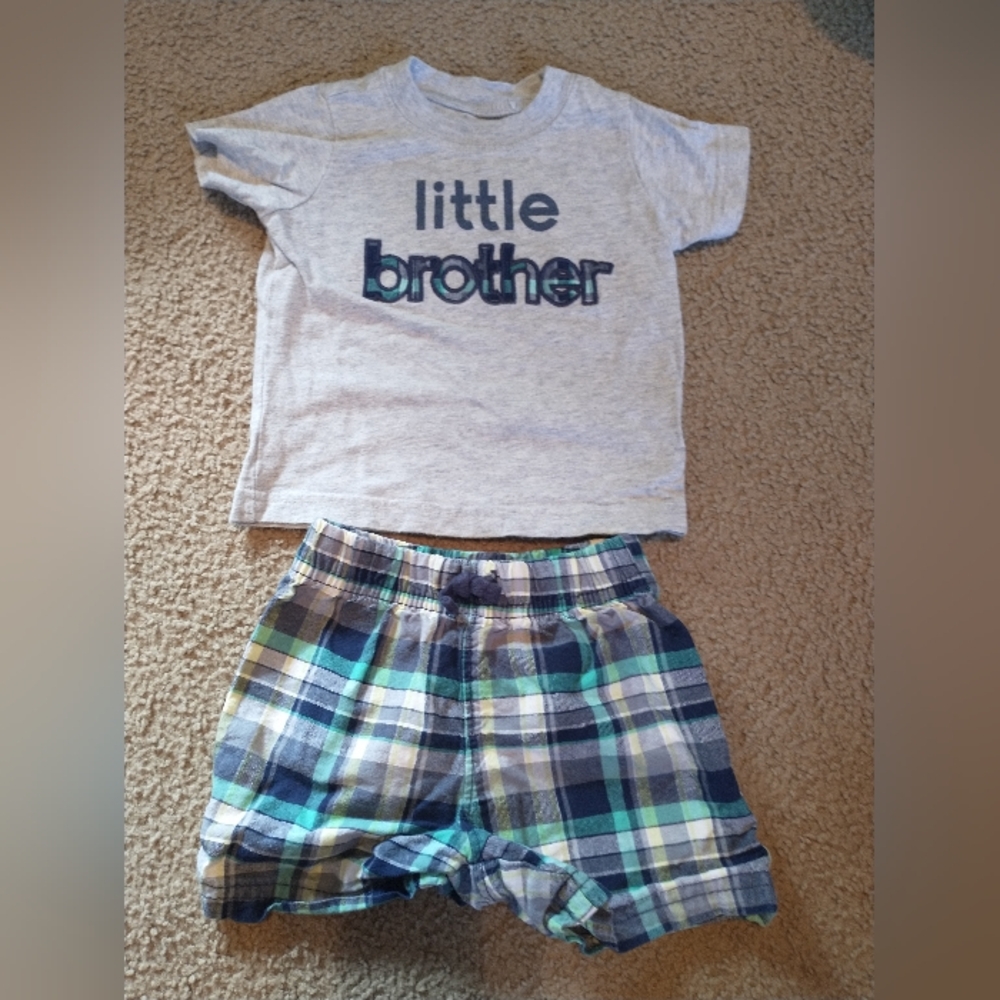 Carter's Light Gray T-Shirt